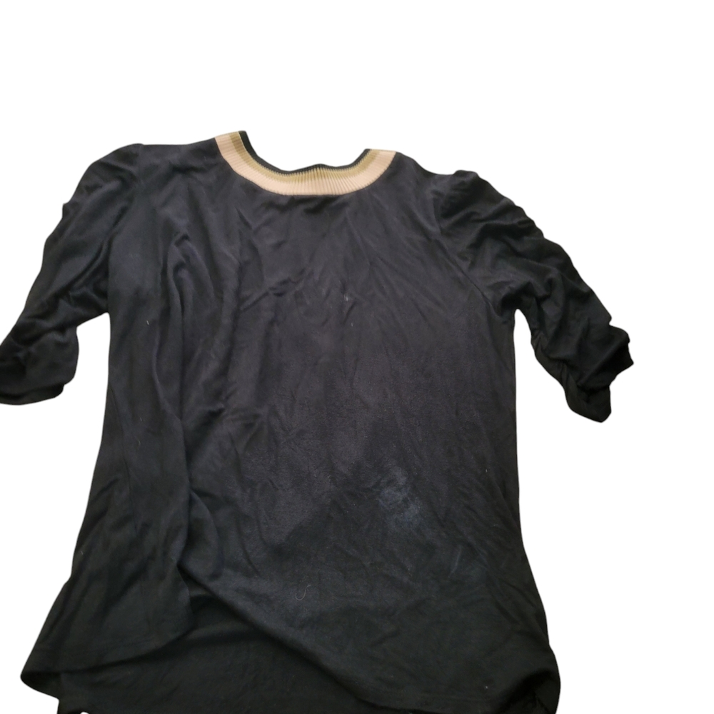 Black Top with Gold Trim